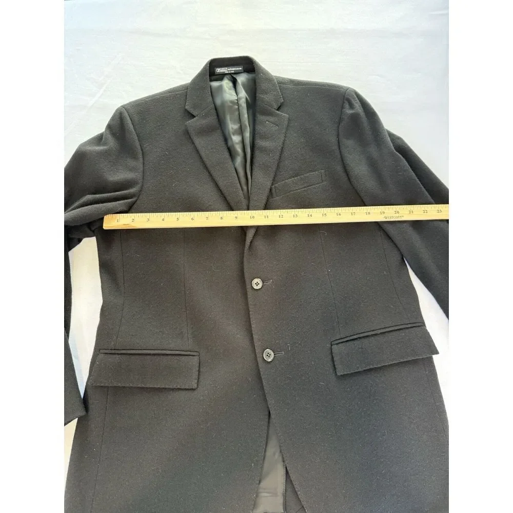 Ralph Lauren Polo Suit Coat Blazer  Wool Cashmere Made In Italy 2 button 42 Long - Picture 8 of 13